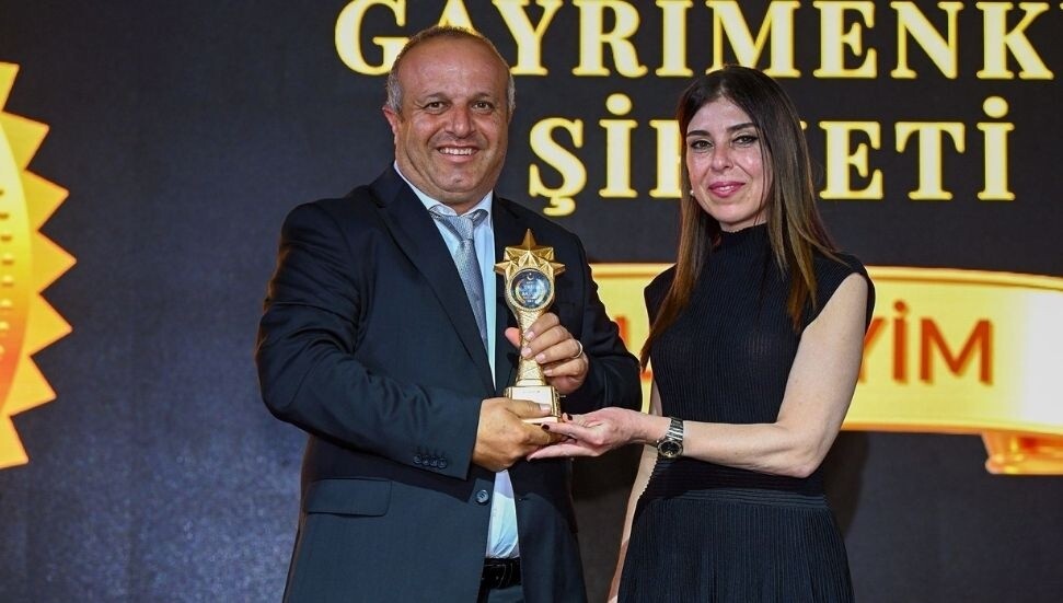 Kayım Group’a “Kuzey Kıbrıs’ın En İyi Gayrimenkul Şirketi” ödülü