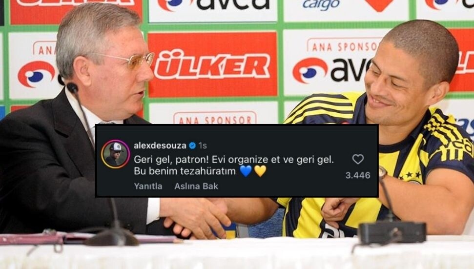 Baroni ve Alex’ten Aziz Yıldırım’a destek mesajı: Geri gel patron, evi organize et!