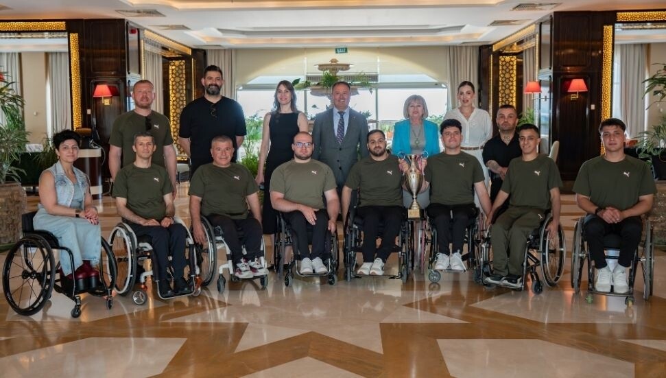 Merit Sosyal İşler Koordinatörlüğü, Vakıflar Tekerlekli Sandalye Basketbol Takımı ile bir araya geldi