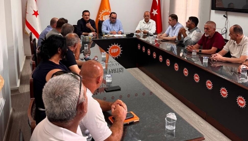 Oğuz, Lefkoşa örgüt başkanlarıyla bir araya geldi: UBP'nin en büyük gücü, halkımızla kurduğu güçlü bağ