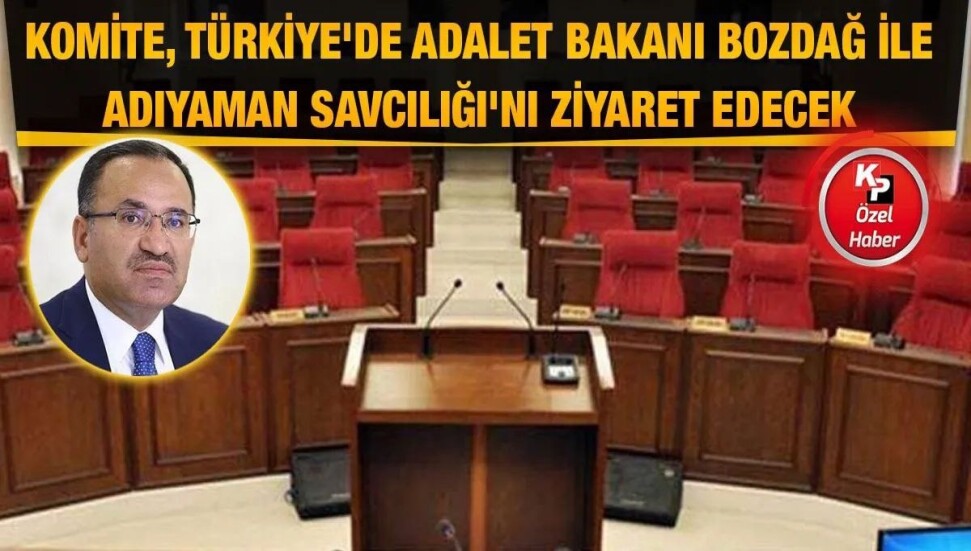 Meclis'teki özel komite, TBMM ile Bekir Bozdağ'ı ziyaret edecek