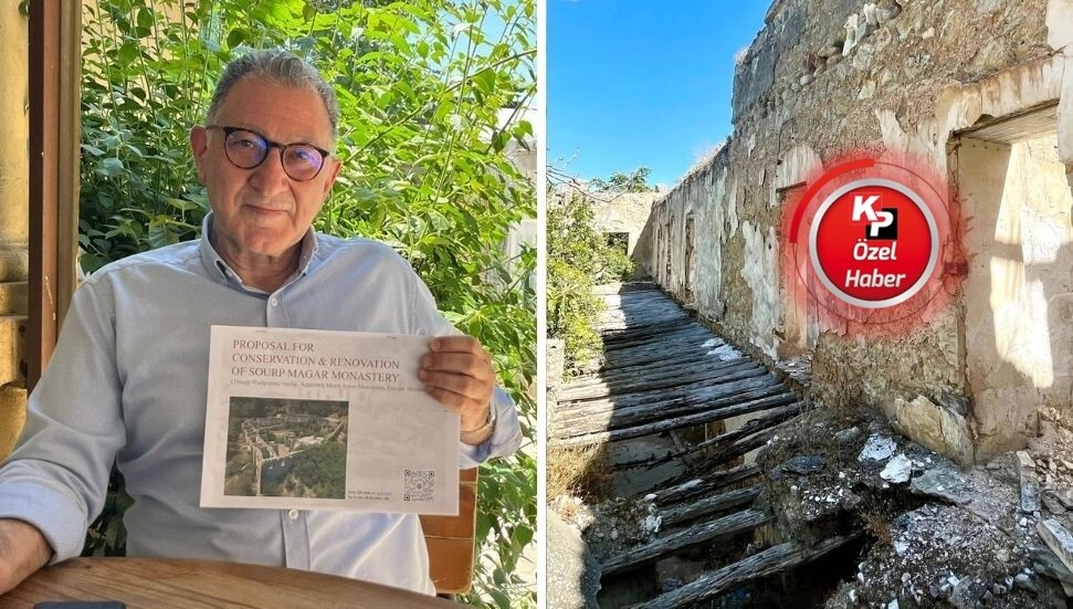 Zartarian’dan Girne'de bulunan Surp Magar için çağrı: Yıkılmadan harekete geçilmeli!