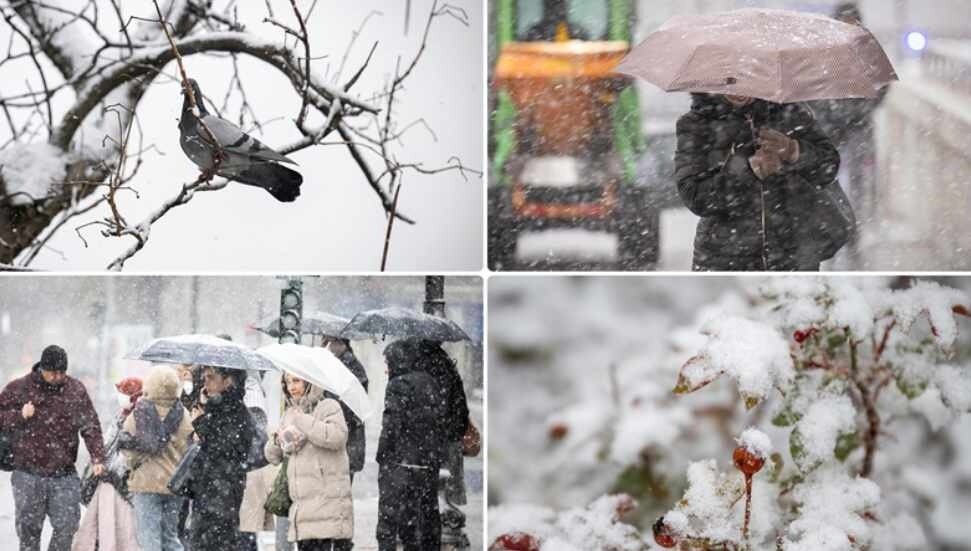 Ankara'da kar yağışı etkili oluyor