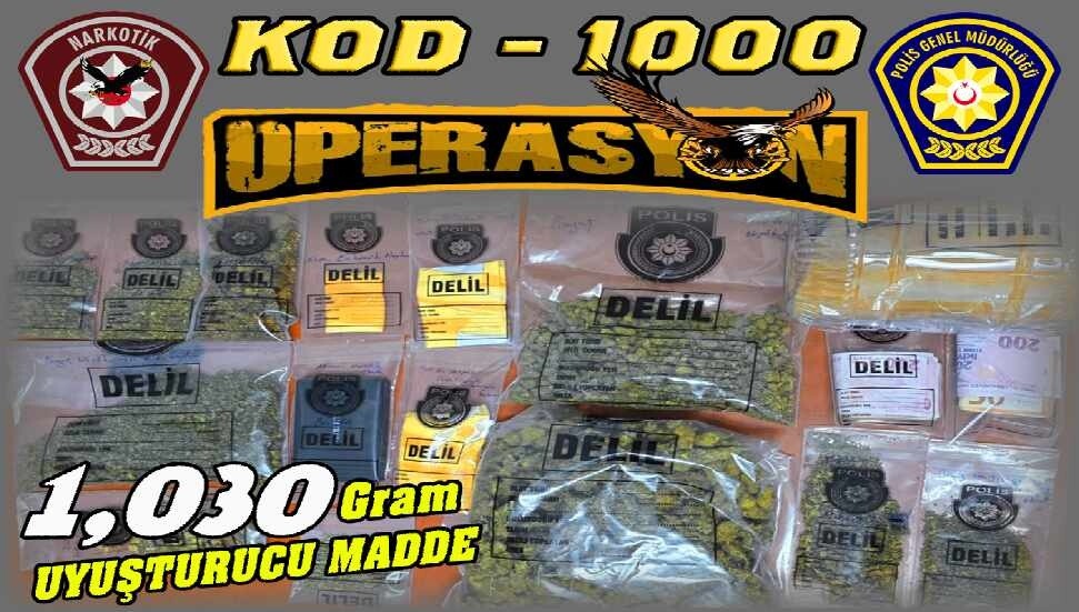 Man Arrested in Ortaköy “Code-1000” Operation for Possession of Cocaine and Cannabis