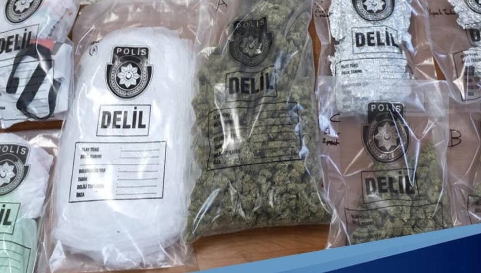 Drug Bust in Gönyeli: 2.7 Kilos of Cannabis and 250 Grams of Cocaine Seized