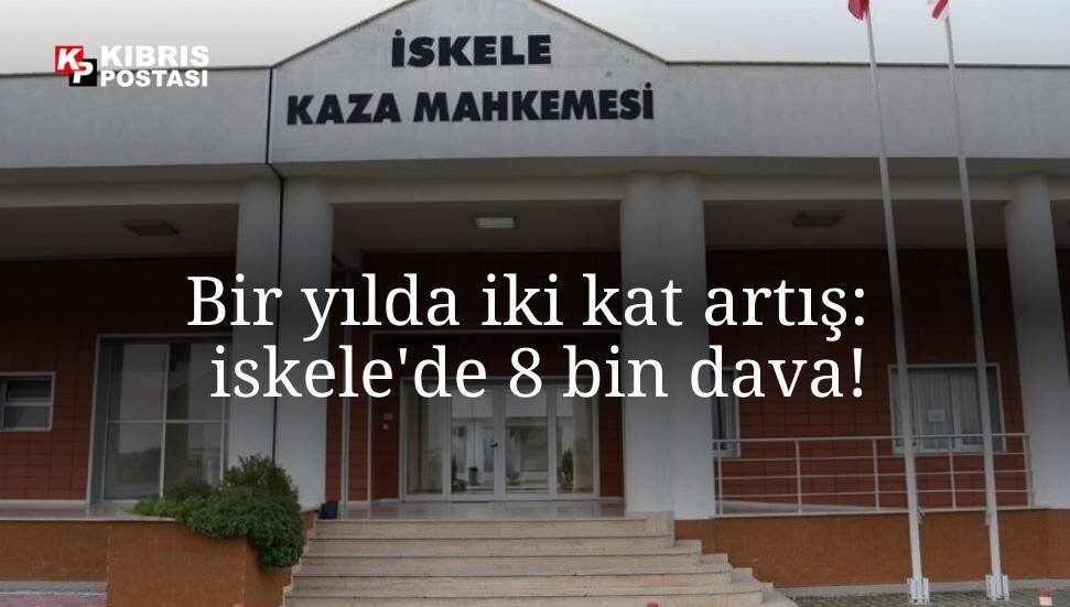 İskele ‘Cumhuriyeti'nde’ ceza davaları, bir yılda 2 katına çıktı!