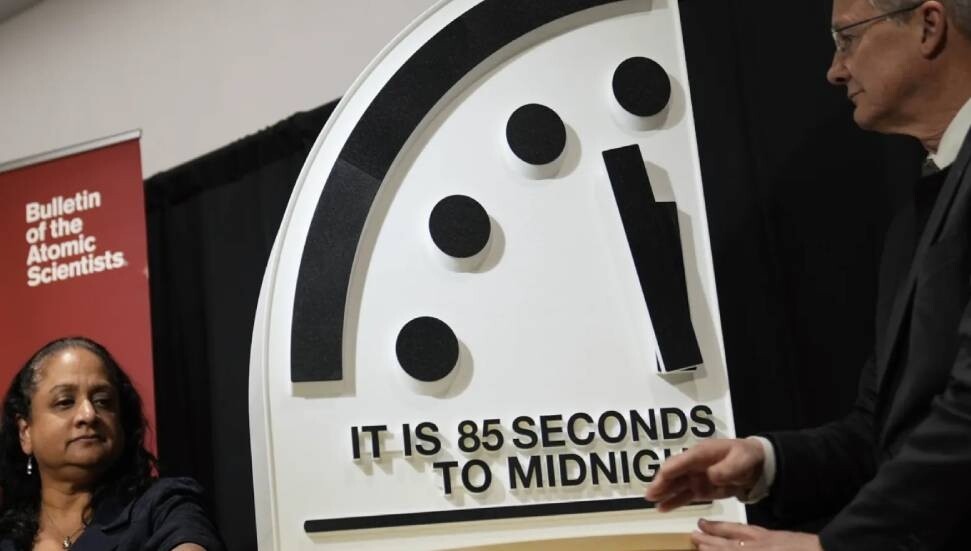 Kıyamet Saati güncellendi: 'Felakete' 85 saniye kaldı!