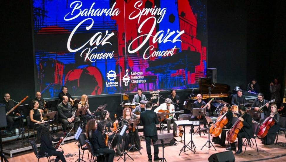 Lefkoşa Belediye Orkestrası “Baharda Caz Konseri” düzenledi