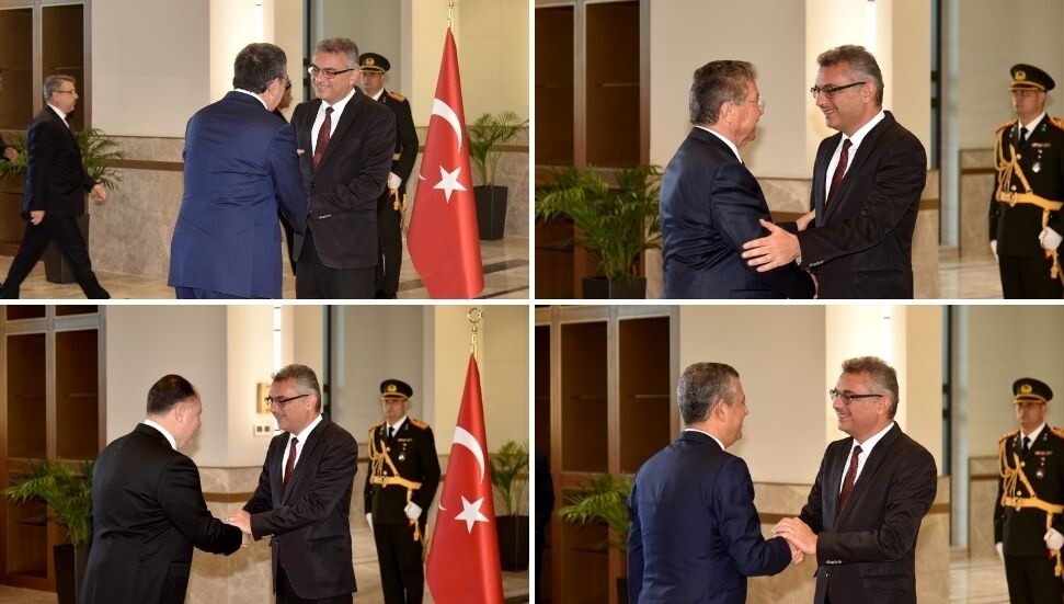 Tufan Erhürman, Cumhuriyet Bayramı dolayısıyla tebrik kabul etti