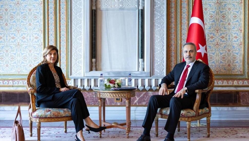 Hakan Fidan, Maria Angela Holguin'i kabul etti