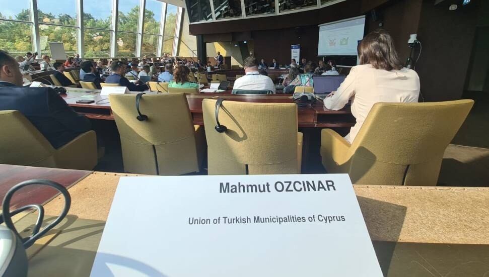 Belediyeler Birliği Başkanı Özçınar, Strasbourg’ta toplantıya katıldı