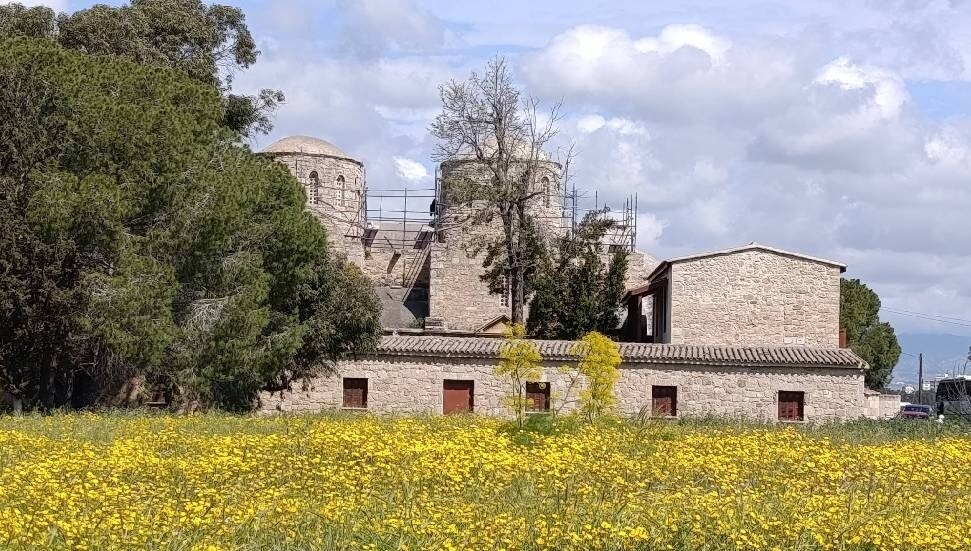 Kültürel Miras Teknik Komitesi, St. Barnabas Manastırı’nda bulunan kilise binasında çalışma başlattı