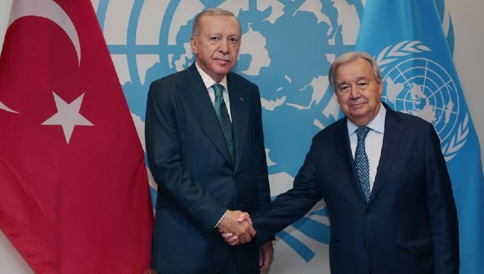 Recep Tayyip Erdoğan açıkladı: Guterres'e Atatürk Barış Ödülü verilecek