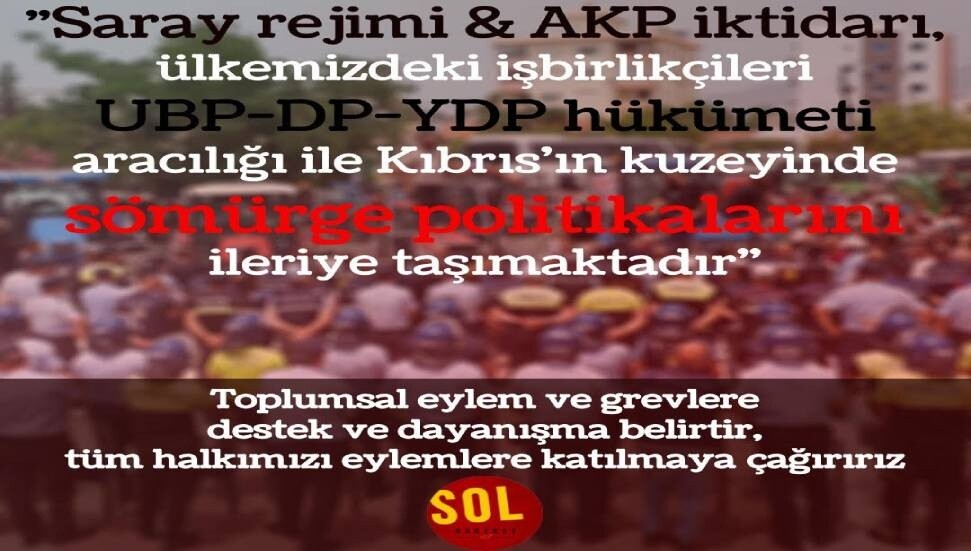 Sol Hareket: Eylem ve grevi destekliyoruz