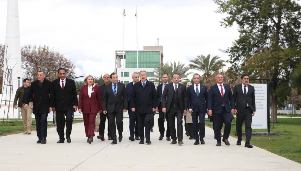 TBMM Milli Savunma Komisyonu Başkanı Hulusi Akar KKTC'de: Türkiye daima kardeşlerimizin yanında