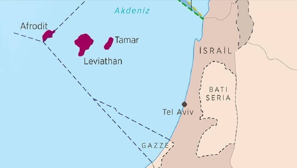 İsrail'in Akdeniz'deki Leviathan doğal gaz sahasında üretime yeniden başlandı