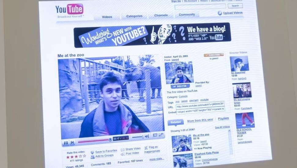 YouTube'a yüklenen ilk video Londra müzesi tarafından satın alındı