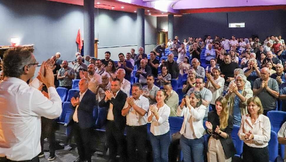CTP kitle toplantılarına Lefke’de devam etti: Biz çocuklarımıza dönmek isteyecekleri bir ülke yaratacağız