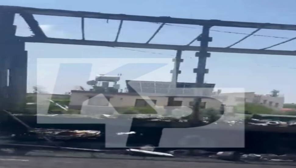 Gazimağusa-Lefkoşa anayolunda yangın: TIR dorsesi yanarak kül oldu