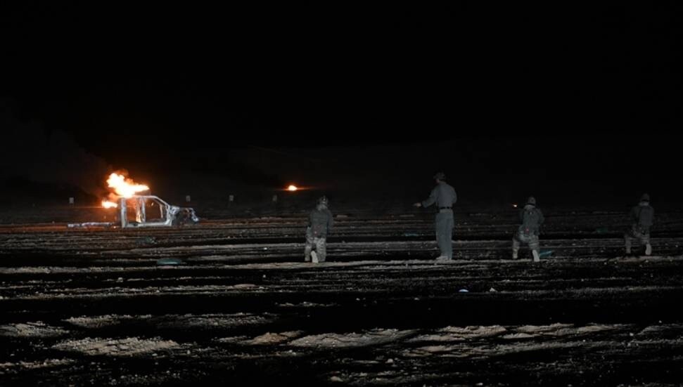 Irak'ın batısındaki Haşdi Şabi karargahına hava saldırısı düzenlendi