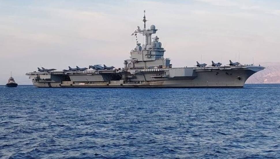 BFMTV: Fransız Charles de Gaulle uçak gemisi Doğu Akdeniz'e gönderildi