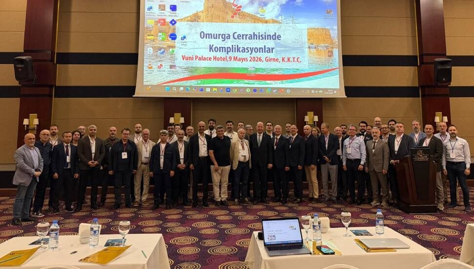 Hakan Dinçyürek, Türk Omurga Derneği tarafından düzenlenen bilimsel toplantıya katıldı