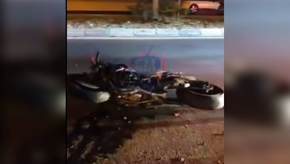 Lefkoşa'da kaza: Motosiklet sürücüsü ağır yaralandı, araç sürücüsü olay yerinden kaçtı!