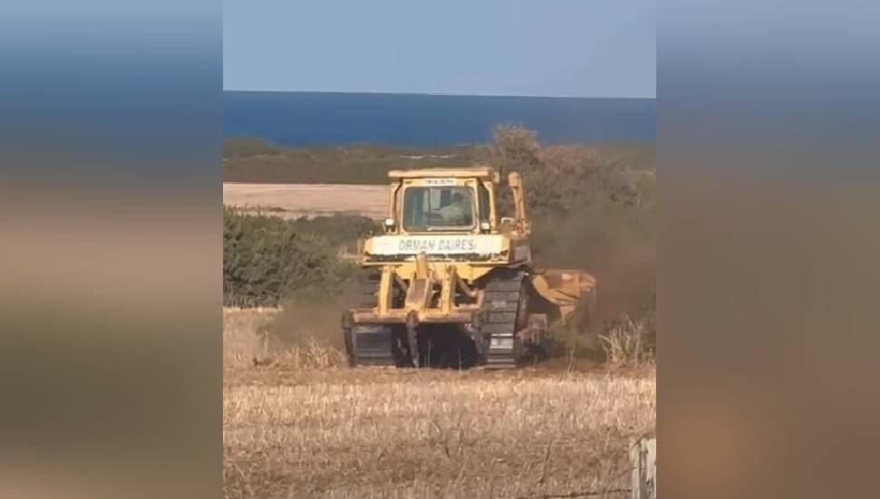 Özel çevre koruma bölgesinde iş makinelerinin ‘temizlik’ yapması tepki çekti