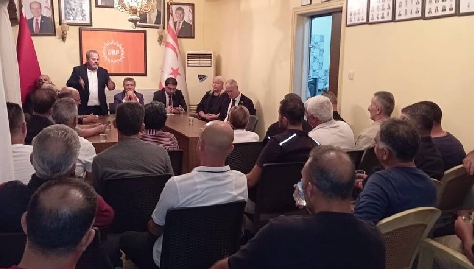 UBP, seçim sonrası değerlendirme toplantılarının ikincisini İskele'de düzenledi