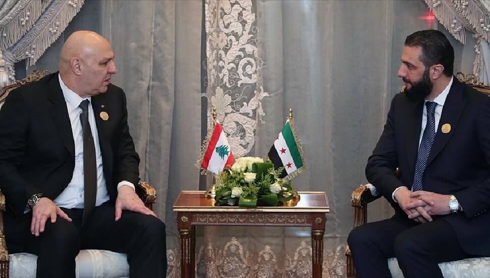 Suriye ve Lübnan liderleri sınırların kontrol altına alınmasının önemini görüştü