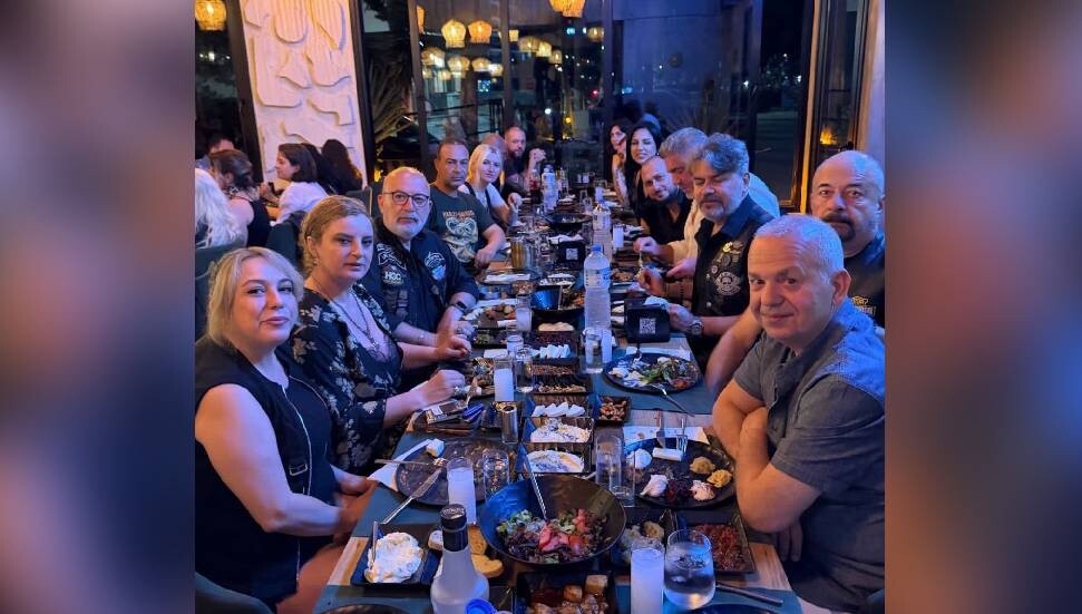 KKTC ve Türkiye’den Harleyciler Gala Yemeği’nde buluştu