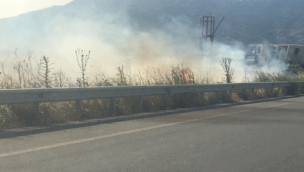 Serdarlı'da bir yangın daha
